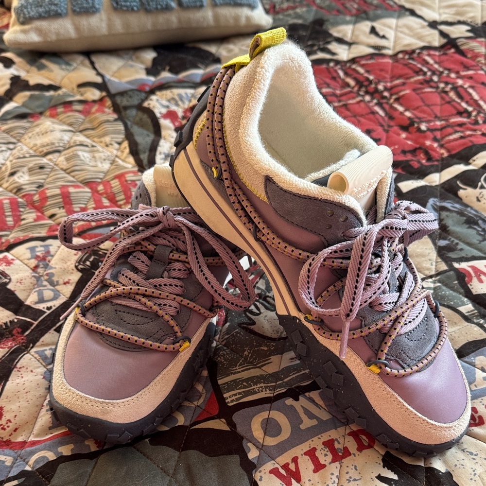 Kate Spade Lavender and Gray Sneakers